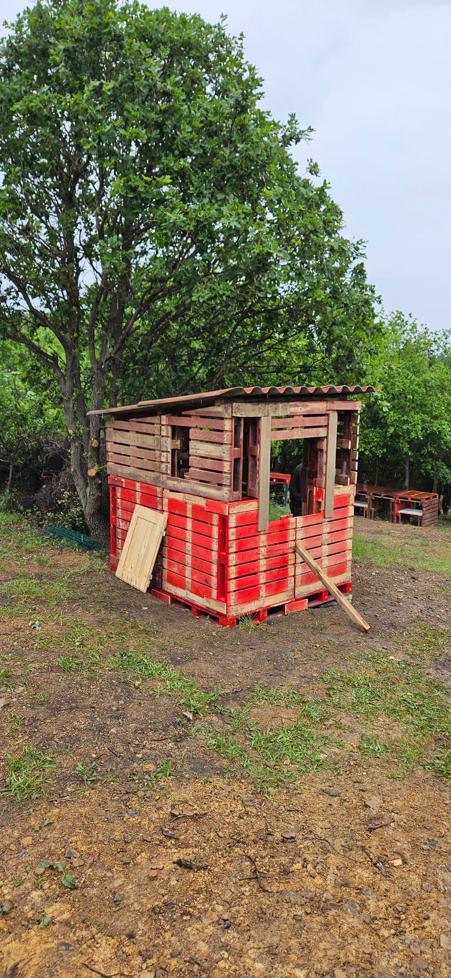 Travaux du terrain
